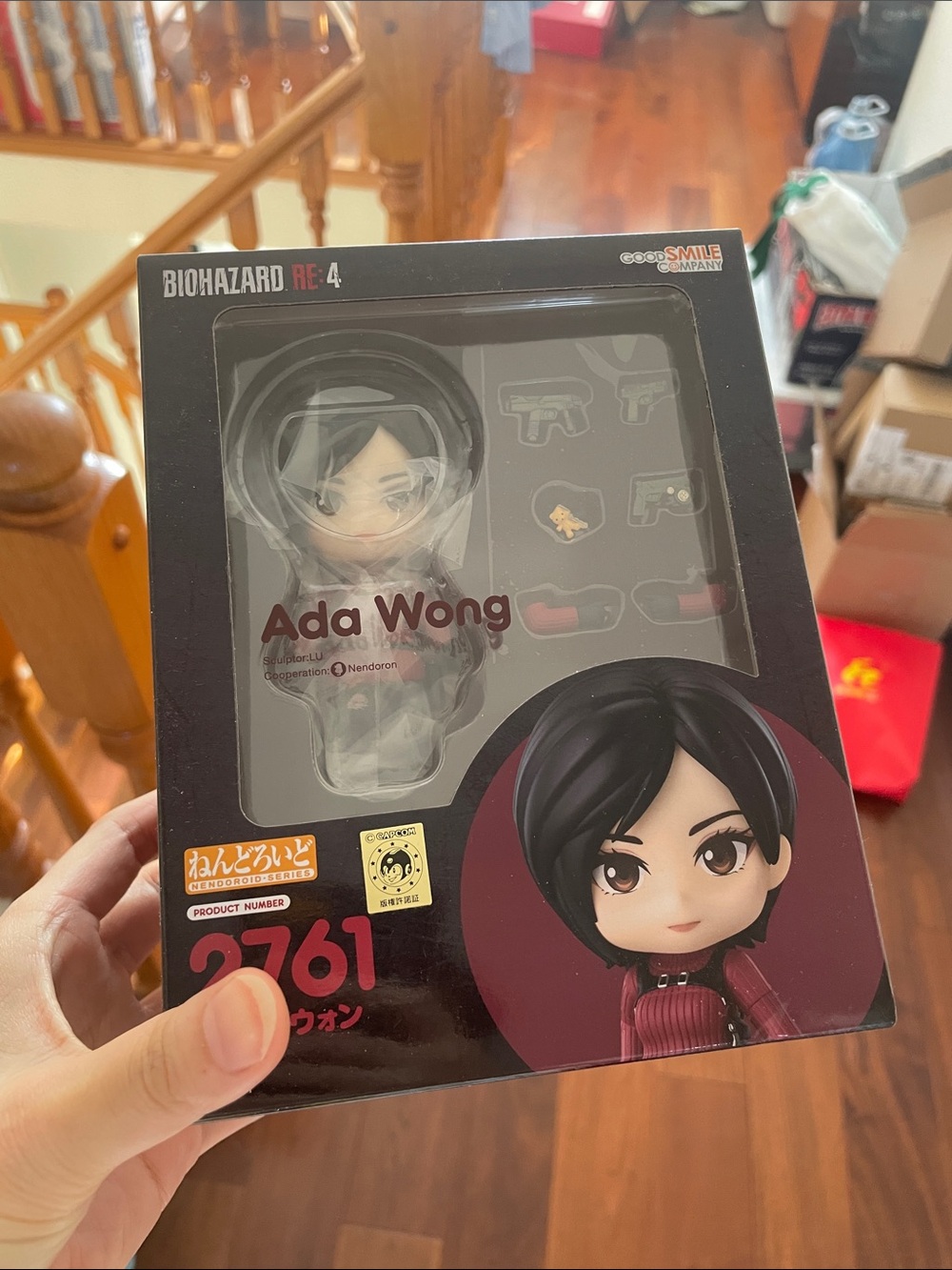 Resident Evil Biohazard Ada Wong Collectible Action Figure - Black & Red